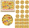 Emoji Collage Edible Cake Topper Image Cake Decoration Smiley Emojies Cake