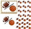 Sports Football Basketball Edible Cake Topper Image Frosting Sheet