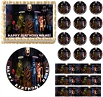 FIVE NIGHTS AT FREDDY'S Characters Edible Cake Topper Image Frosting Sheet NEW