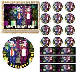 Five Nights at Candy's FNAC EDIBLE Cake Topper Image Cupcakes Cake Decoration
