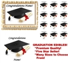 GRADUATION Class of 2021 Cap and Diploma Edible Cake Topper Image Frosting Sheet Graduation NEW