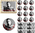 Halloween Michael Myers Edible Cake Topper Image Frosting Sheet Cake Decoration