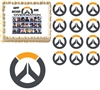 Overwatch Gaming Party Edible Cake Topper Image Frosting Sheet Cake Decoration