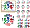 PJ MASKS Party Edible Cake Topper Image Frosting Sheet Cake Cupcakes NEW!