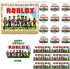 Roblox Edible Cake Topper Image Cupcakes Cake Topper Robolox Cake Edible Images