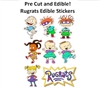Pre Cut Rugrats Characters Edible Cake Cupcake Stickers Decals