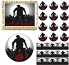 ZOMBIE SILHOUETTE Zombies Edible Cake Topper Image Frosting Sheet Cupcakes NEW!
