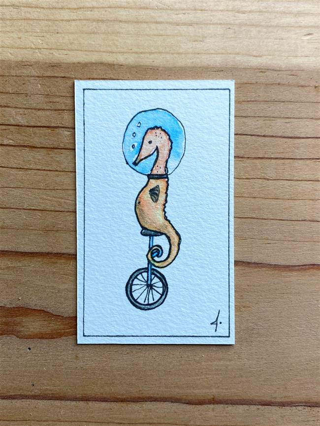 Cycling Seahorse