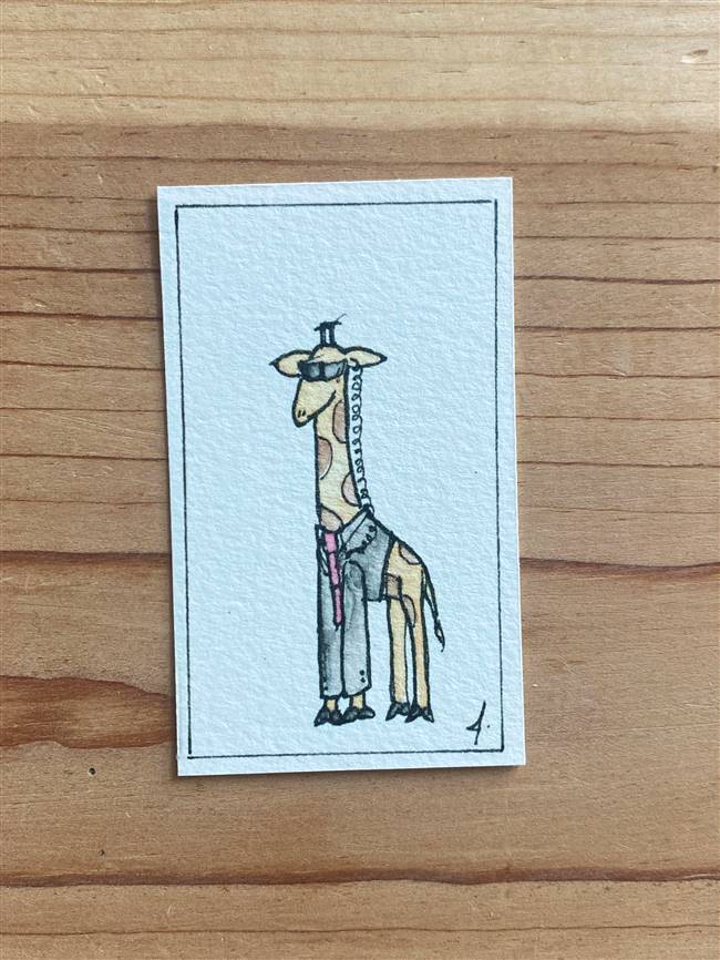 Secret Service Giraffe