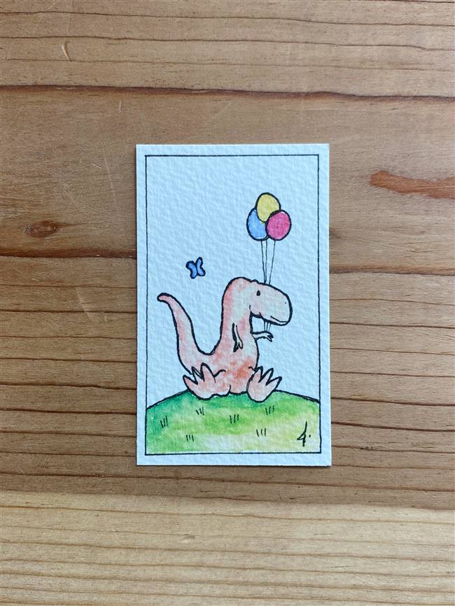 Birthday Tyrannosaur 1