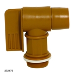 Drum plastic faucet