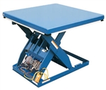 Rotary Air/Hydraulic Scissor Lift Tables