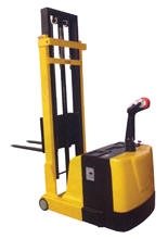 Counter-Balance Powered Drive Stacker Lift 1,000 Pounds Capacity.