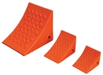 Orange Urethane Wheel Chocks