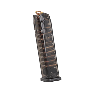 Carbon Smoke 22rd (9mm) mag for Glock 17, Comp Legal (140mm)