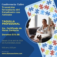 Boleto/Taquilla Seminario Transicion Secundaria - Profesional