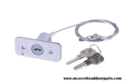 Garage Door Opener Keyed Disconnâ€‹ect Lock with 2 Keys