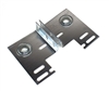 Commercial garage door end bearing plates