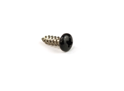 Black Stainless Steel Screws #8 x 1/2" Phillips Head - 100 Pack