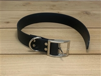 1 1/2" x 20" Synthetic Leather Strap Collar