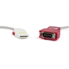 OEM Masimo SET 2060 Red PC-12 12FT/3.6M SpO2 Patient Extension Adapter Cable LNOP F-Tab to Red 20 Pin Connector