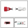 OEM Masimo SET 2256 Red DCIP-dc3 Pediatric Hard Shell Finger SpO2 Sensor Red 20 Pin Connector 3FT/1M Cable
