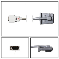 OEM Masimo SET 2651 DBI-dc3 Adult Soft Shell Finger SpO2 Sensor LNC 14 Pin Connector 3FT/1M Cable