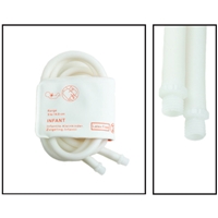 NBXX3377-NiBP Disposable Cuff Dual Tube Infant (9-14.8cm) - Soft Fiber (Box of 5)