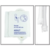 NBXX3384-NiBP Disposable Cuff Dual Tube Adult (27.5-36.5cm) - Soft Fiber (Box of 5)