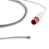 Philips Direct Connect Pediatric Skin Temperature Sensor 2 Pin Connector 10FT/3M Cable Philips Compatible
