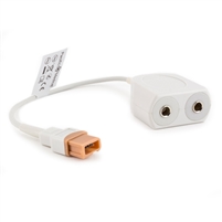 Spacelabs Ultraview Temperature Adapter Cable Dual Channel YSI 400 / YSI 700 to 10 Pin Connector 6IN/15CM Cable Dual Channel