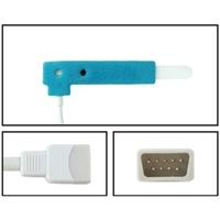 BCI Disposable Pediatric / Infant Non-Adhesive Multi-Site Wrap SpO2 Sensors DB9 9 Pin Connector 1.5FT/.5M Cable BCI Compatible 24pk