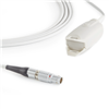 Criticare Adult Hard Shell Finger SpO2 Sensor Lemo 5 Pin Connector 10FT/3M Cable Criticare Compatible