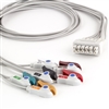 GE 6 Lead Dual Apex ECG Telemetry Leadwires - Grabber