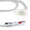 Philips 3 Lead Single Pin w/Tele Shield ECG Leadwires - Grabber