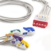 Philips 5 Lead Single Pin ECG Leadwires - Grabber (Chest)