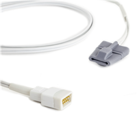 BCI Pediatric Soft Shell Finger SpO2 Sensor DB9 9 Pin Connector 3FT/1M Cable BCI Compatible
