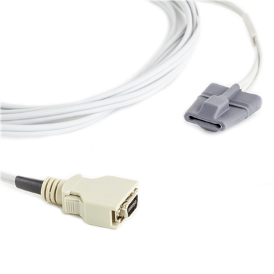 Nellcor Compatible Oxismart Pediatric Soft Shell Finger SpO2 Sensor Oxismart 3M 14 Pin Connector 10FT/3M Cable