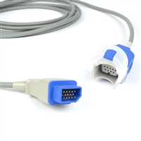 Nihon Khoden 14 Pin to DB9 SpO2 Extension Cable