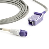 Philips M1943NL Extension Cable Purple OxiMax DB9 to 8 Pin D Connect