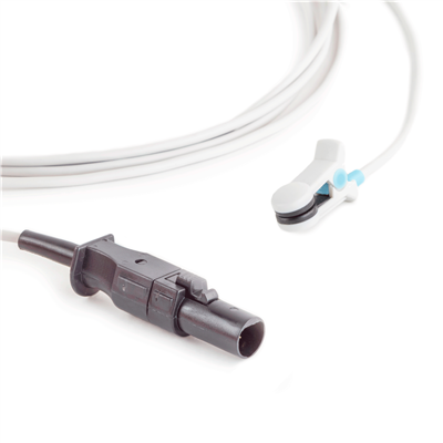 GE Datex-Ohmeda Hypertronic Ear Clip SpO2 Sensor (10 ft)