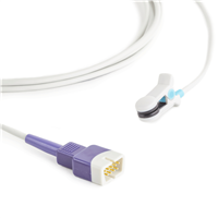 Nellcor Compatible OxiMax Ear Clip SpO2 Sensor OxiMax DB9 9 Pin Connector 10FT/3M Cable