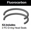 CB152HL005, HEAD SEAL KIT, 1-1/2" BORE, FLUOROCARBON (VITON)