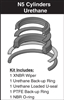 HSKN5-660-P-08, ROD SEAL KIT, 1" ROD, URETHANE