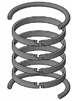 HV2-KB400-600, PISTON RING KIT, 6" BORE, CAST IRON / FLUOROCARBON (VITON)