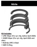 PH06SH000, ROD SEAL KIT, 5/8", NITRILE