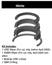 PH06SH000, ROD SEAL KIT, 5/8", NITRILE