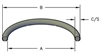 O-RING, 1/16" CROSS SECTION, NITRILE, 70 DURO