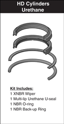 RK1HDL0351, ROD SEAL KIT , 3-1/2" ROD, URETHANE