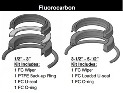 RK2AHL0355, ROD SEAL KIT, 3-1/2" ROD, FLUOROCARBON (VITON)